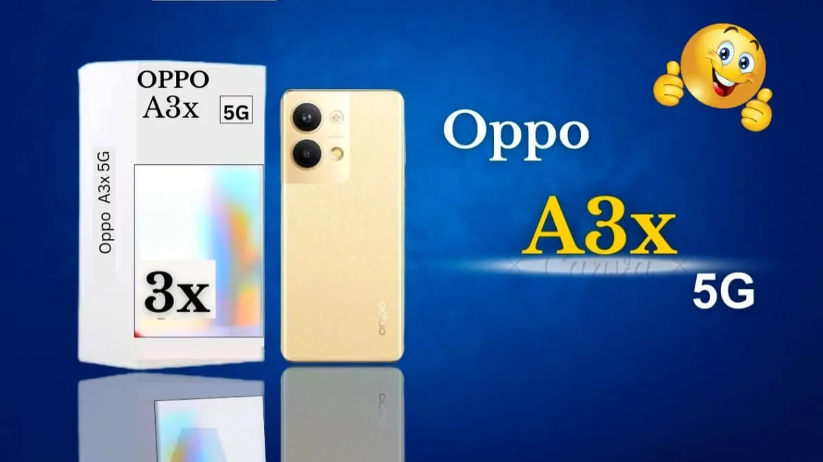 Oppo के न्यू 5G फोन A3x की लाइव इमेज और संभावित कीमत आई सामने, देखें क्या होंगे फीचर्स?