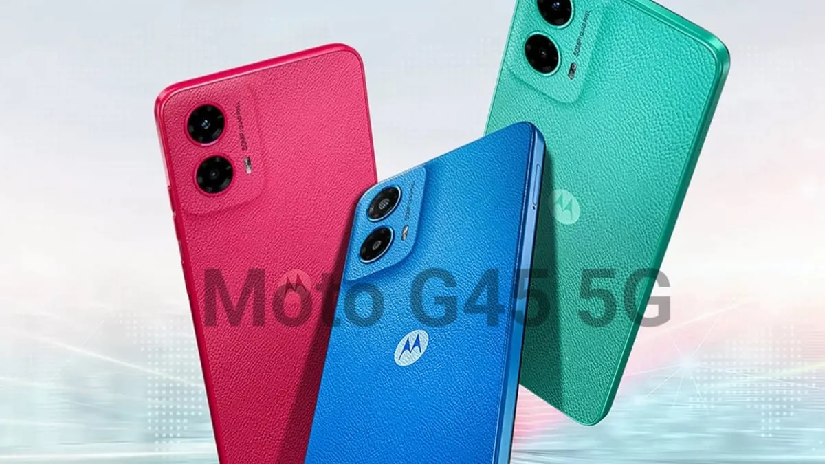 16GB रैम और 50MP कैमरा के साथ लांच हुआ Moto G45 5G, कीमत है बिल्कुल कम