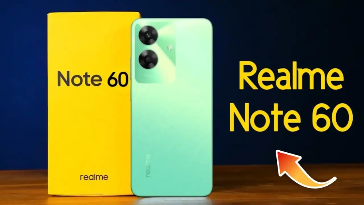 Realme Note 60 की लॉन्च डेट हुई कंफर्म, 32 MP कैमरा वाले इस फोन की कीमत होगी ₹6000 से भी कम